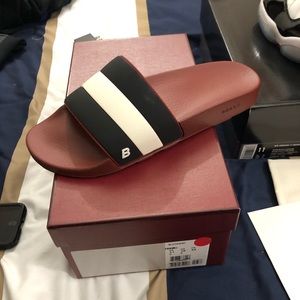 BRAND NEW BALLY SLIDES